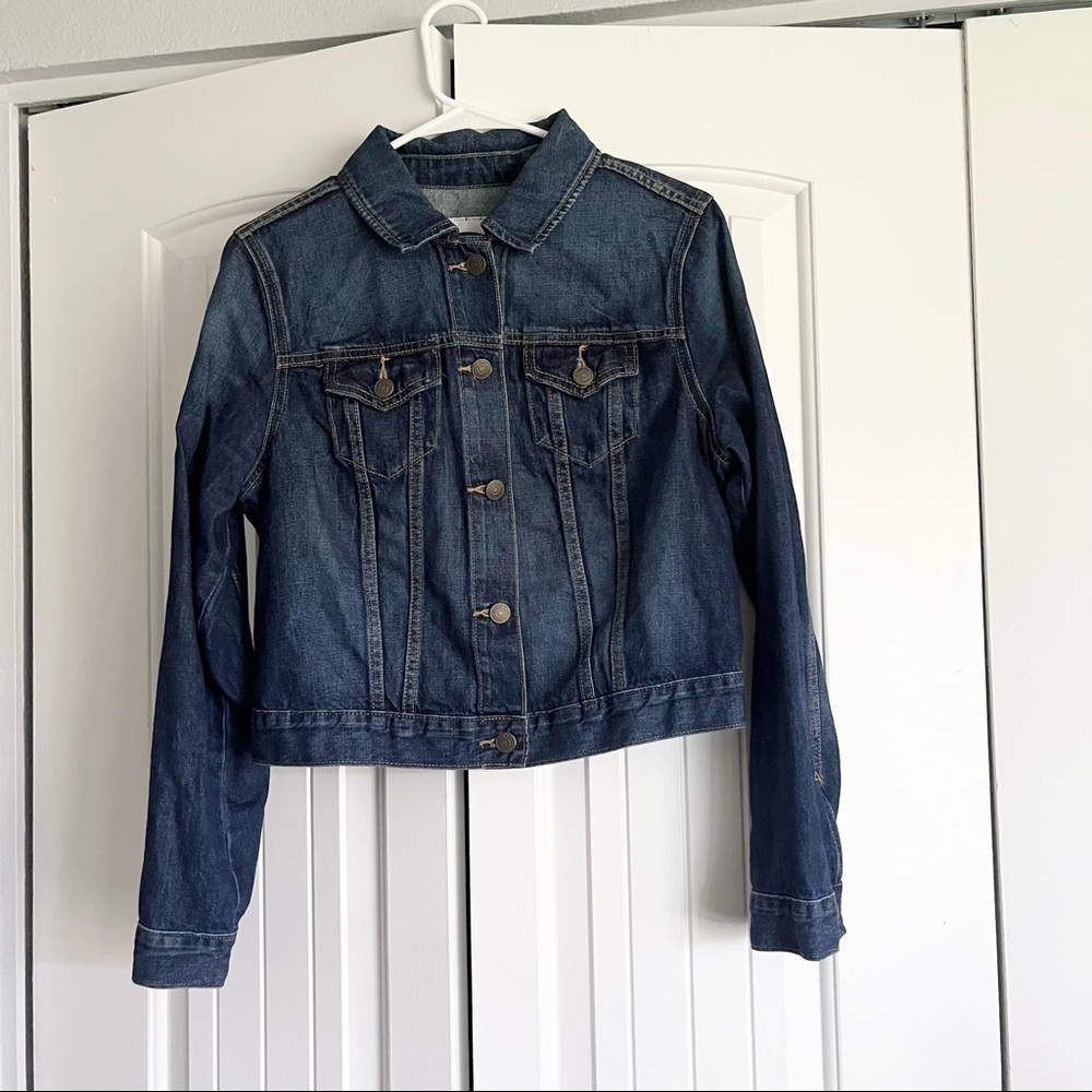OLD NAVY cropped jean jacket